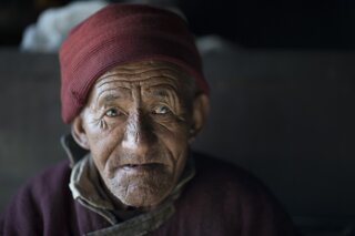 Mnch in Zanskar, Indien