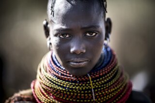 Turkana-Frau, Kenia