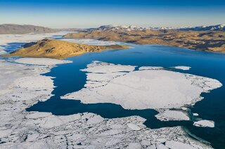 Khar Nur in Zavkhan, Mongolei
