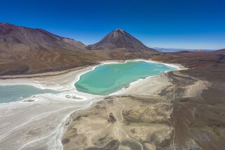 Laguna Verde, Altiplano, Bolivien
