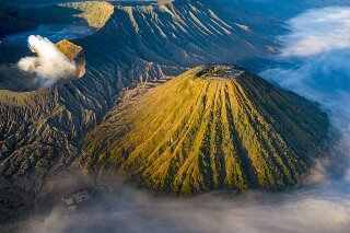 Vulkan Bromo auf Java, Indonesien