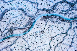 Schmelzwasserfluss, Svalbard