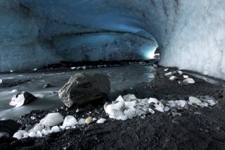 Eishhle am Vatnajkull, Island
