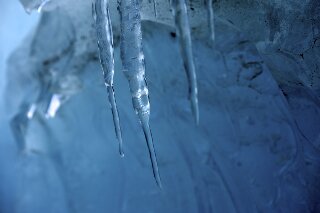 Detail in Eishhle, Antarctica