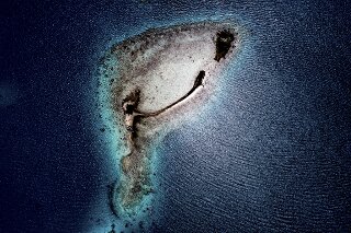 Atoll in Polynesien